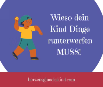 Mehr über den Artikel erfahren Wirft dein Kind Dinge auf den Boden?