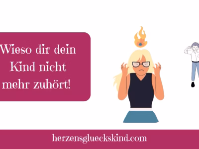 Mehr über den Artikel erfahren Dies könnten die Gründe sein, warum dir dein Kind nicht mehr zuhört.
